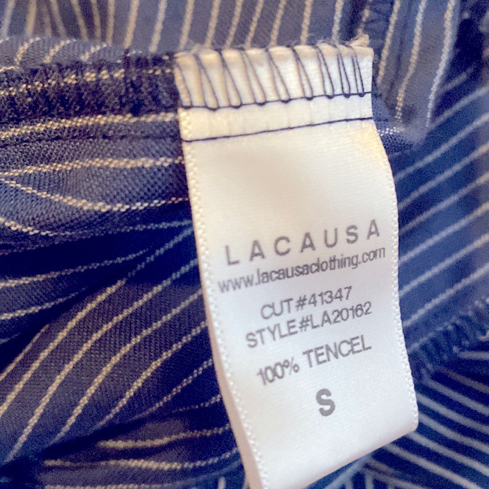 Lacausa Harper striped Overalls S - Picture 11 of 12